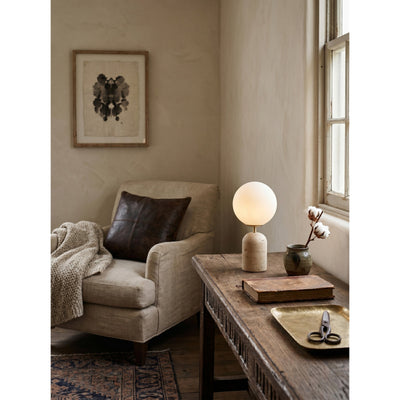 Nuvor Travertine Table Lamp