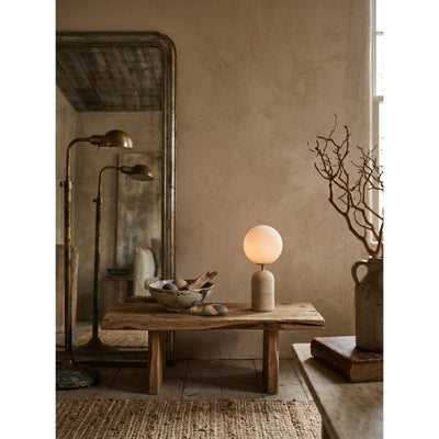 Nuvor Travertine Table Lamp