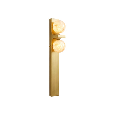 Auralen Alabaster Wall Sconce