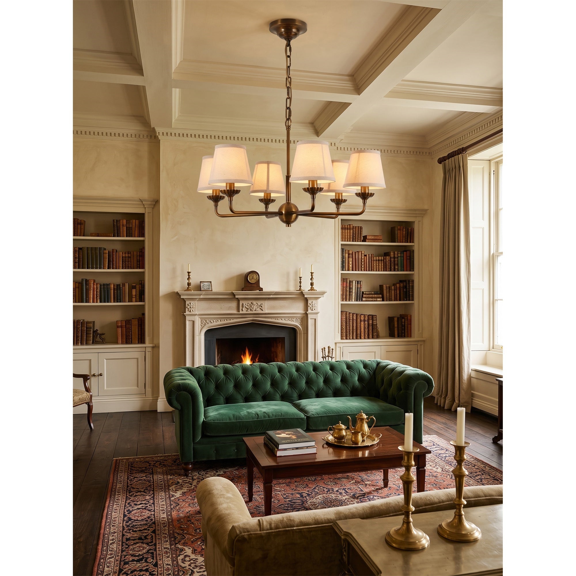Briarstead Brass Chandelier