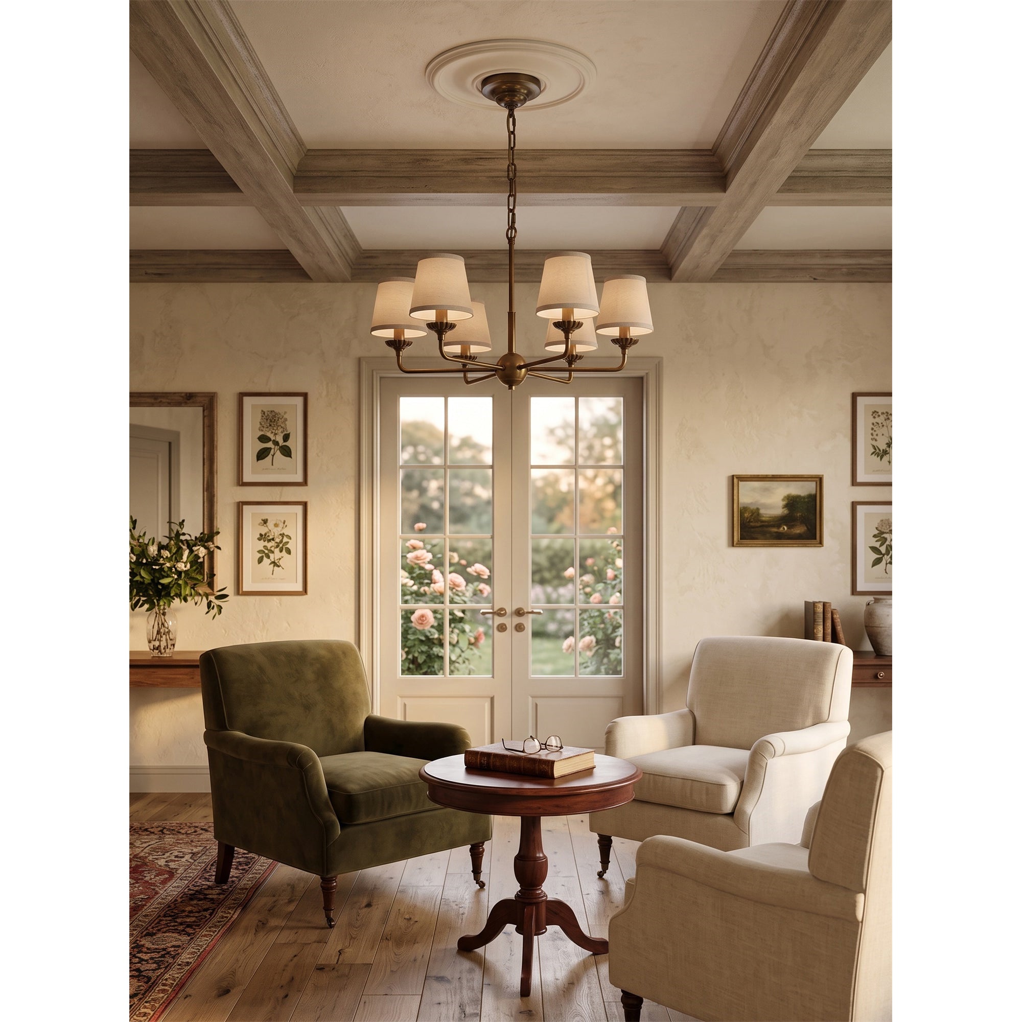 Briarstead Brass Chandelier