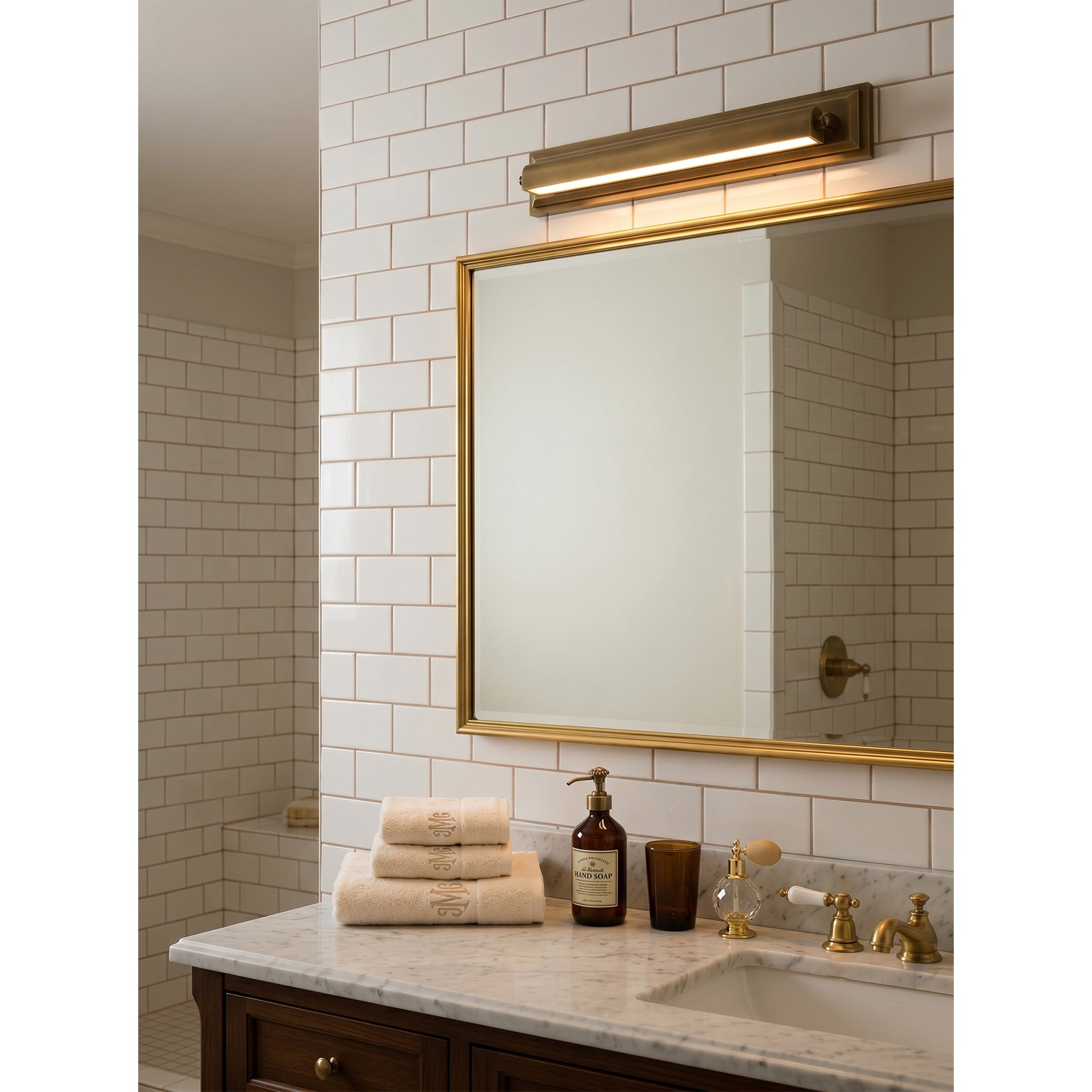 Ardencrest Brass Indoor Wall Light