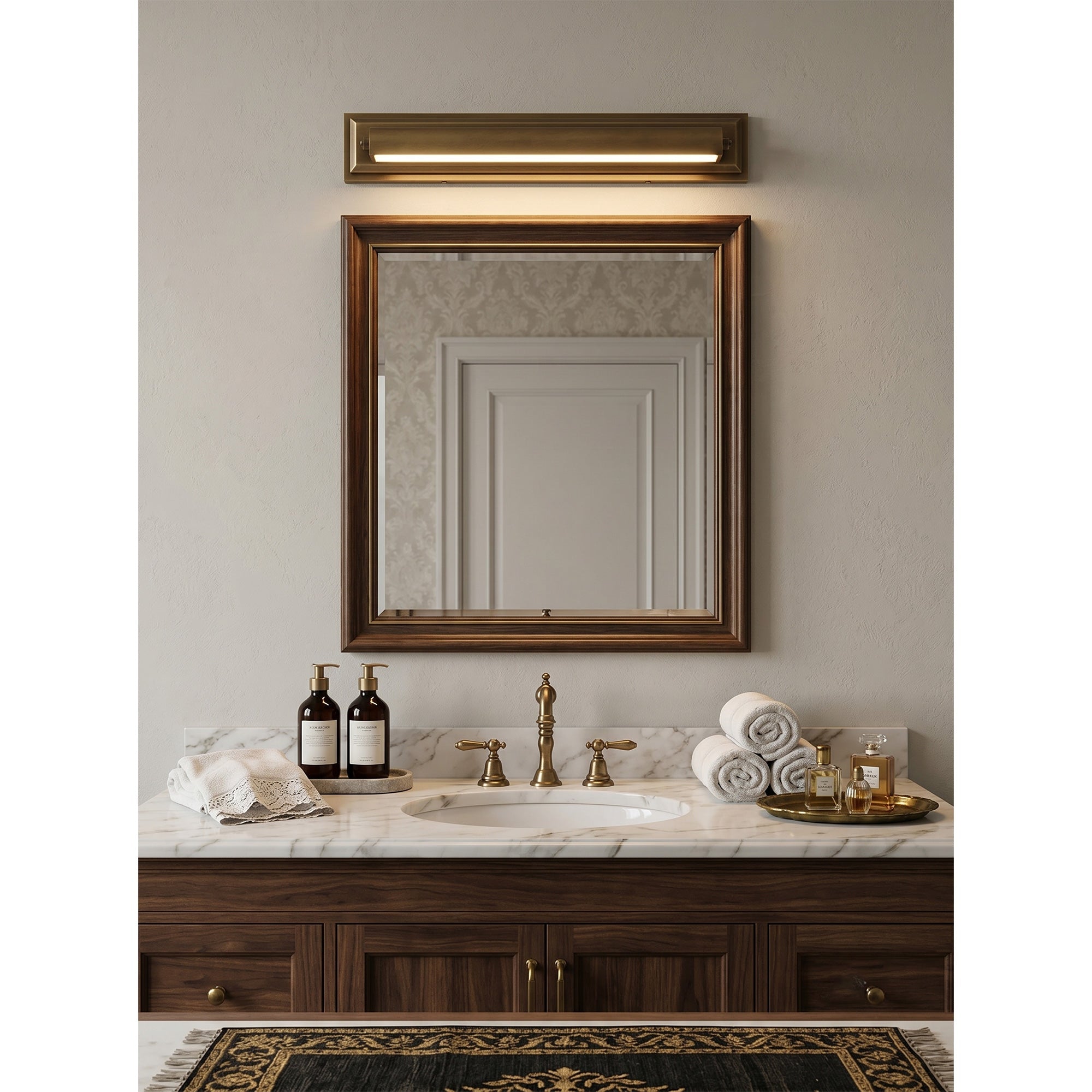 Ardencrest Brass Indoor Wall Light