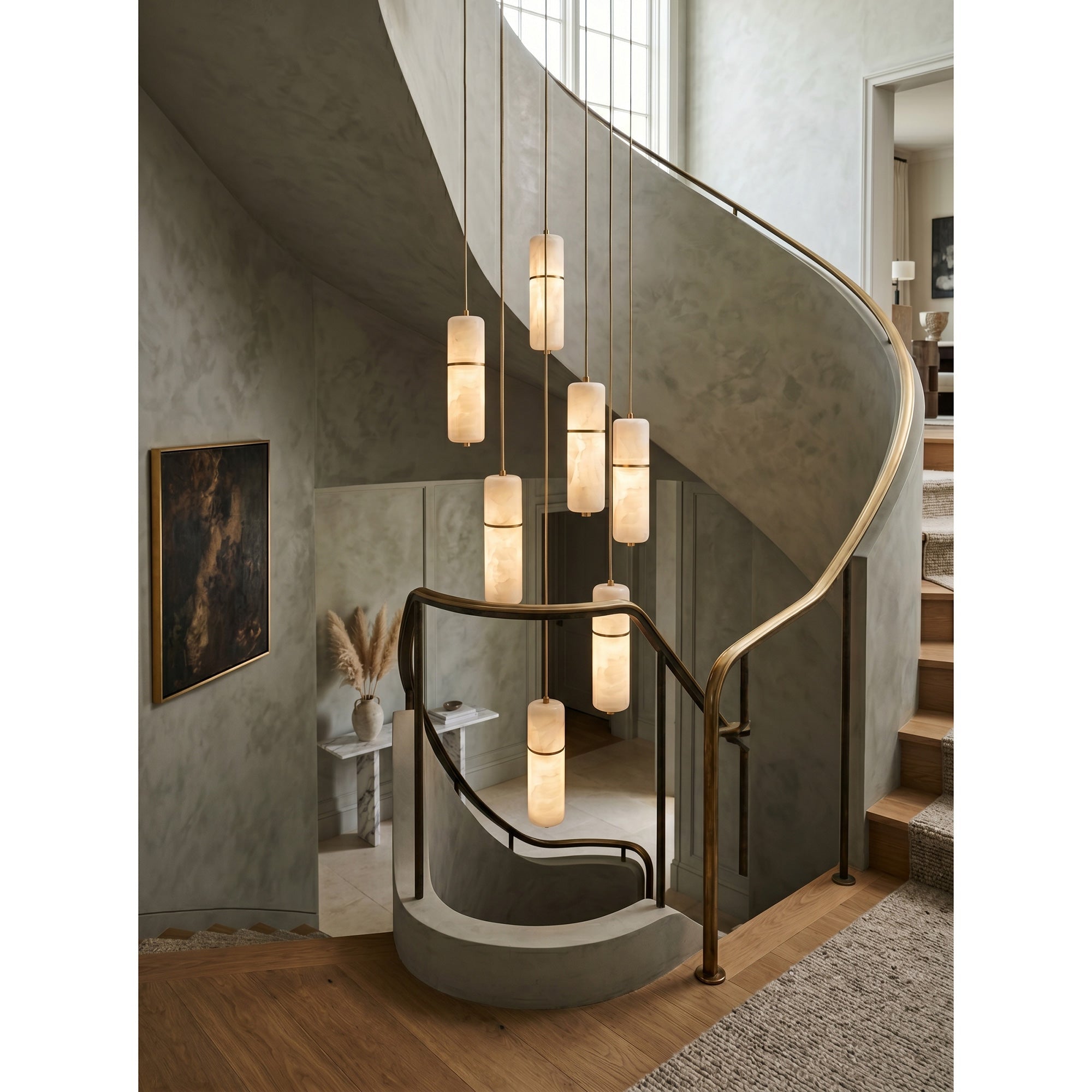 Doverhaven Alabaster Chandelier