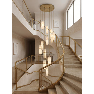 Doverhaven Alabaster Chandelier