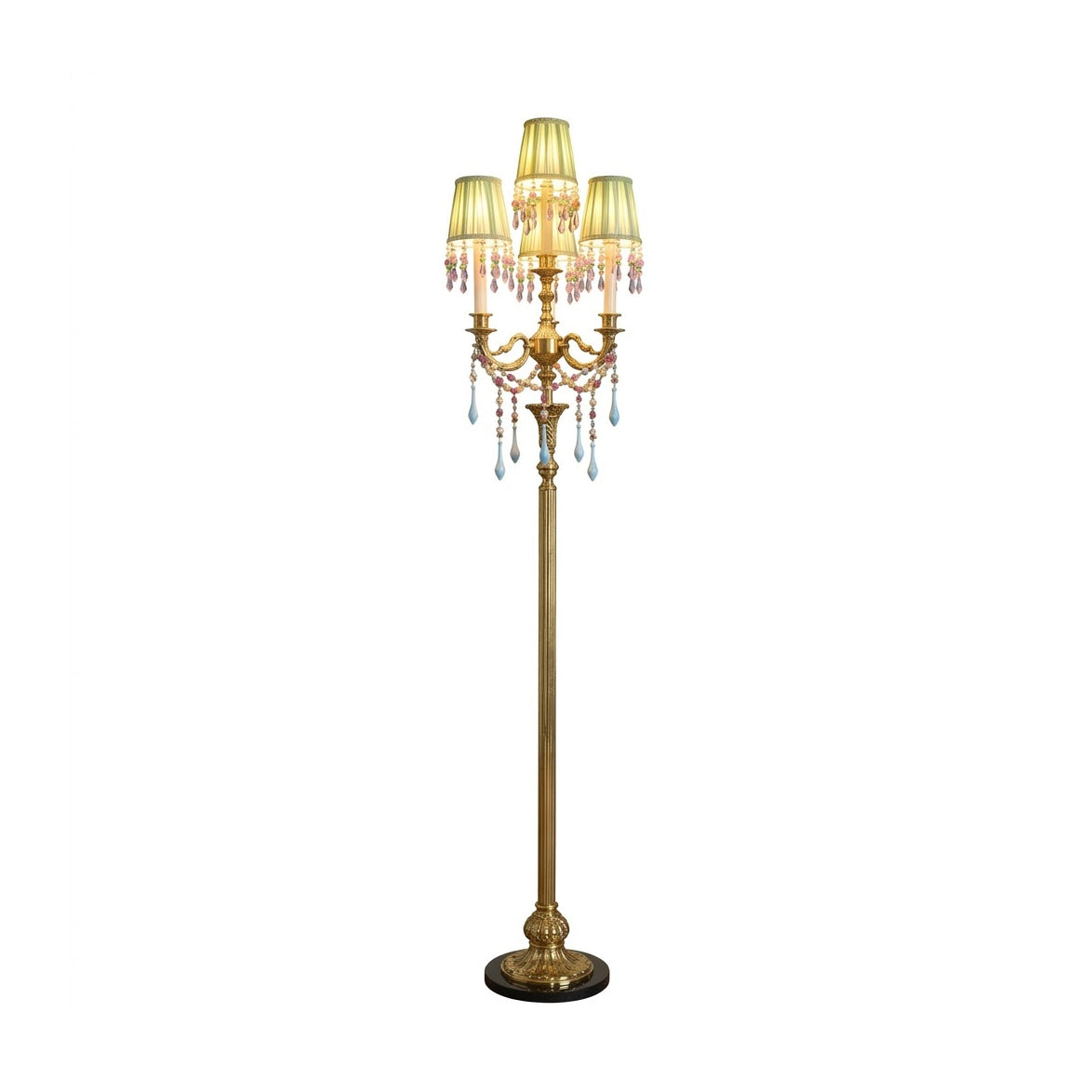 Veleia Pleated Floor Lamp