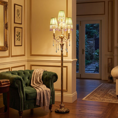 Veleia Pleated Floor Lamp