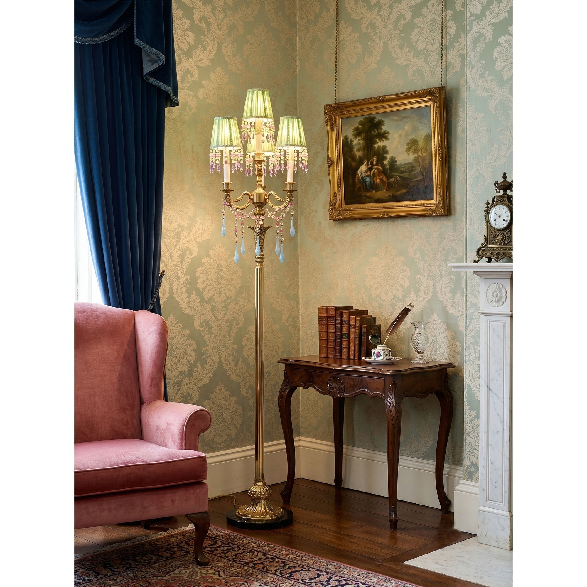 Veleia Pleated Floor Lamp
