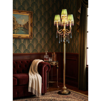 Veleia Pleated Floor Lamp