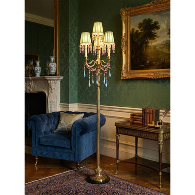 Veleia Pleated Floor Lamp