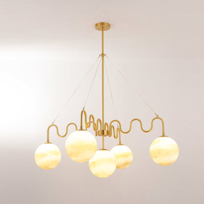Eirinissa Balanced Glass Chandelier
