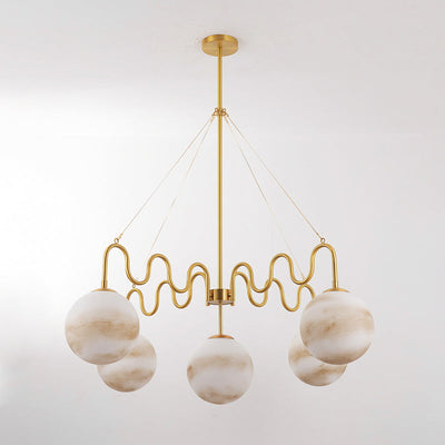 Eirinissa Balanced Glass Chandelier