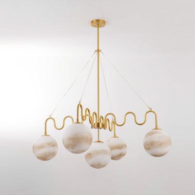 Eirinissa Balanced Glass Chandelier