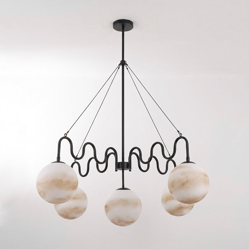Eirinissa Balanced Glass Chandelier