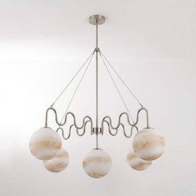 Eirinissa Balanced Glass Chandelier
