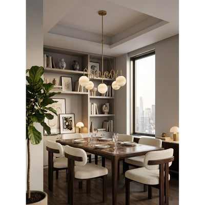 Eirinissa Balanced Glass Chandelier