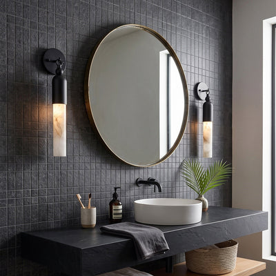 Oakcrest Alabaster Indoor Wall Light