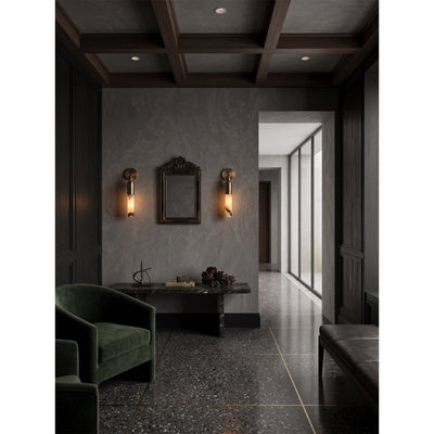 Oakcrest Alabaster Indoor Wall Light