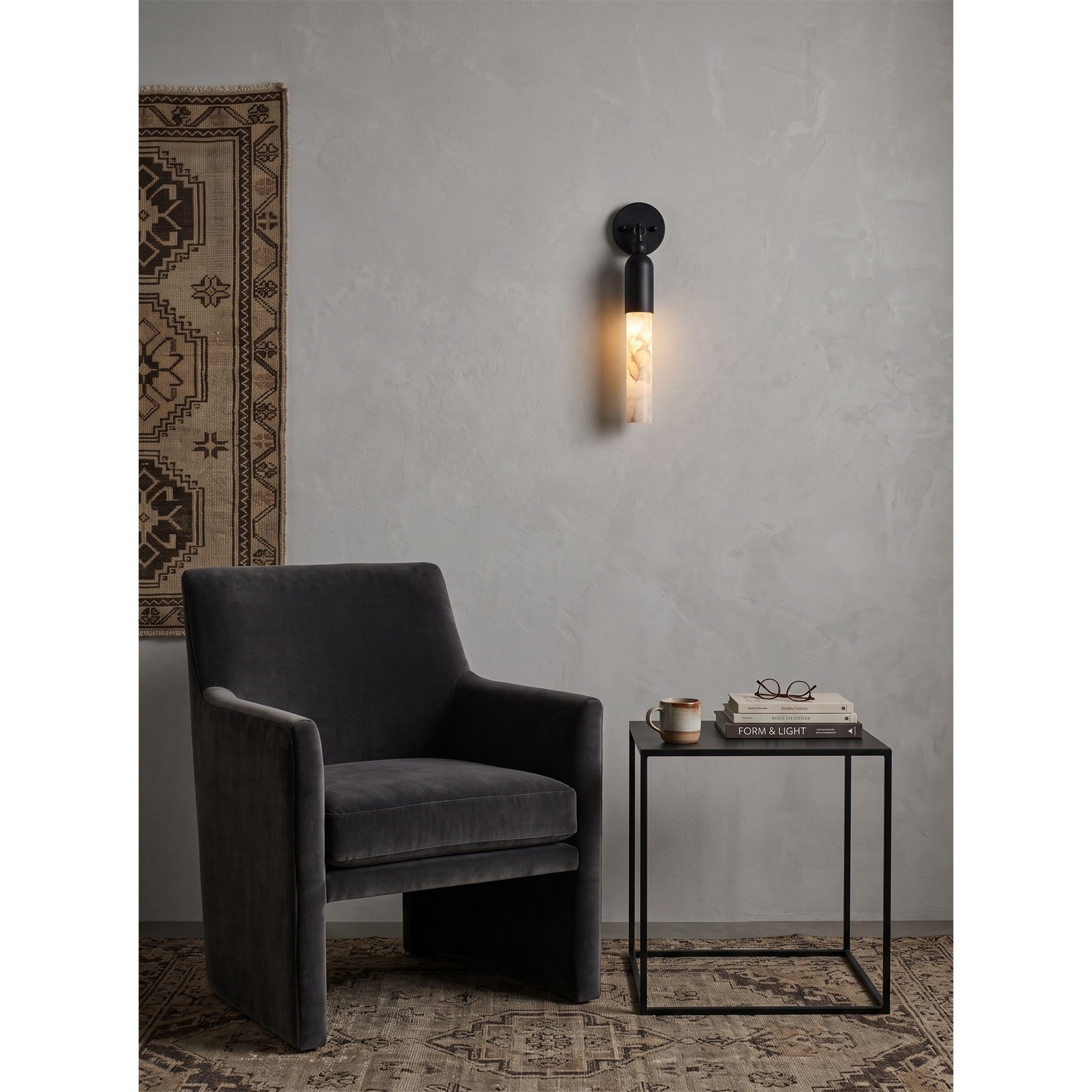 Oakcrest Alabaster Indoor Wall Light