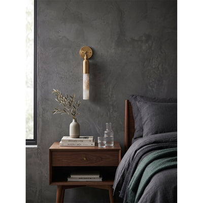 Oakcrest Alabaster Indoor Wall Light