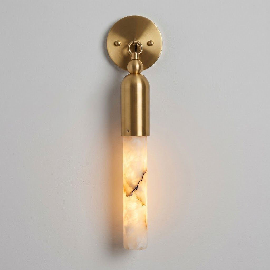 Oakcrest Alabaster Indoor Wall Light