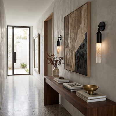 Oakcrest Alabaster Indoor Wall Light