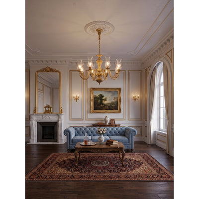 Vardenleigh Palm Chandelier