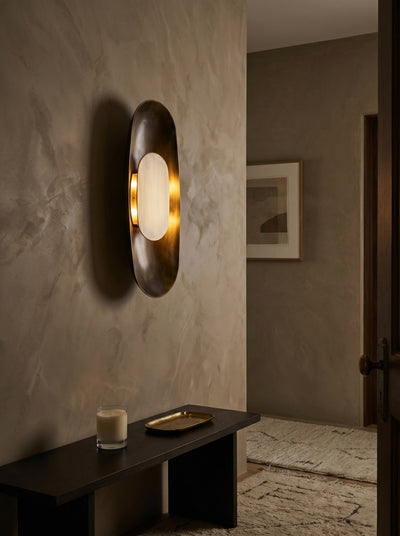 Caldershire Brass Indoor Wall Light