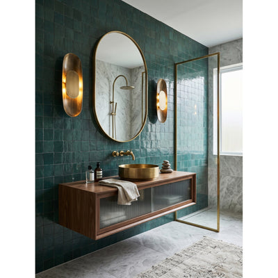 Caldershire Brass Indoor Wall Light