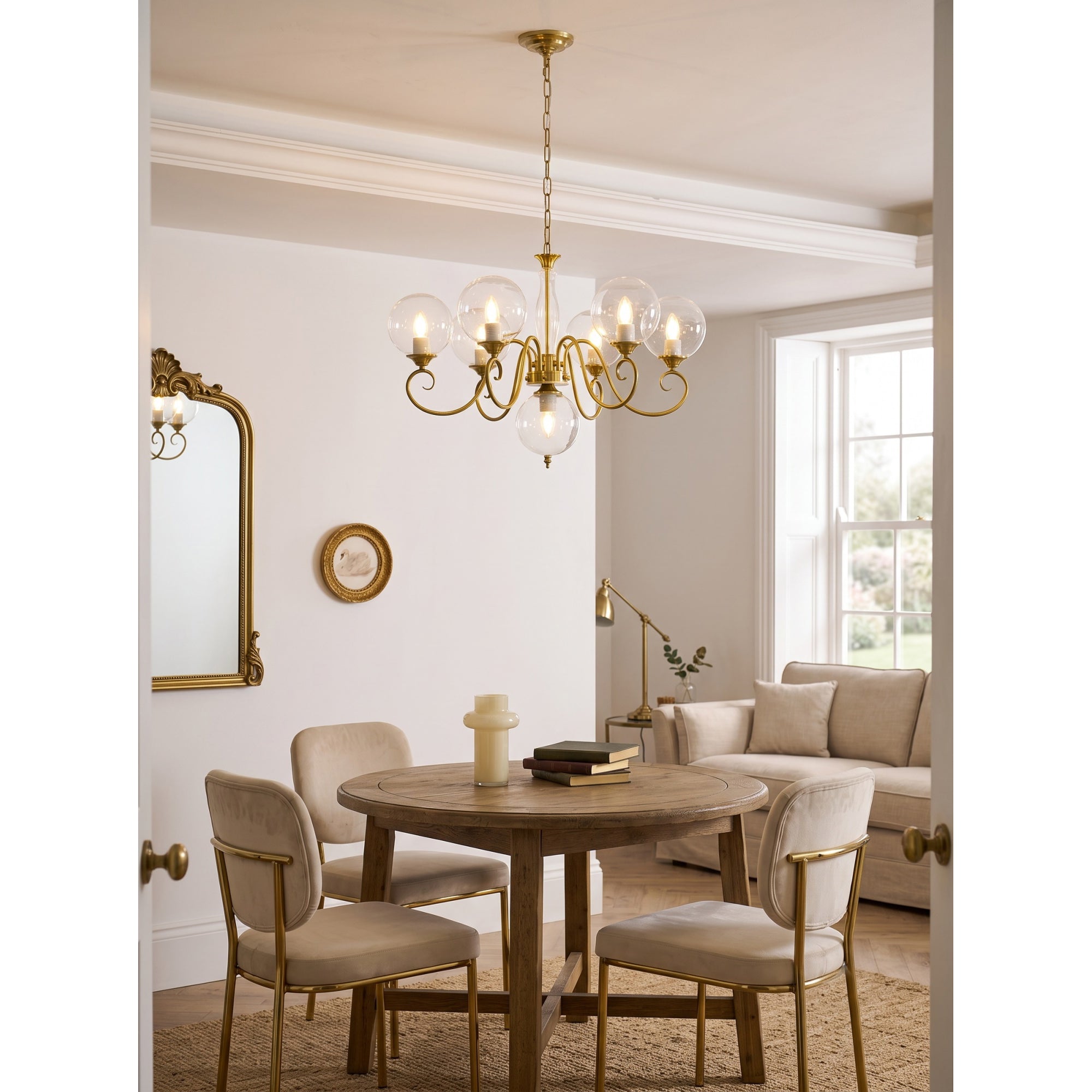Clairford Glass Chandelier