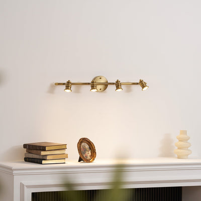 Fairley Brass Indoor Wall Light