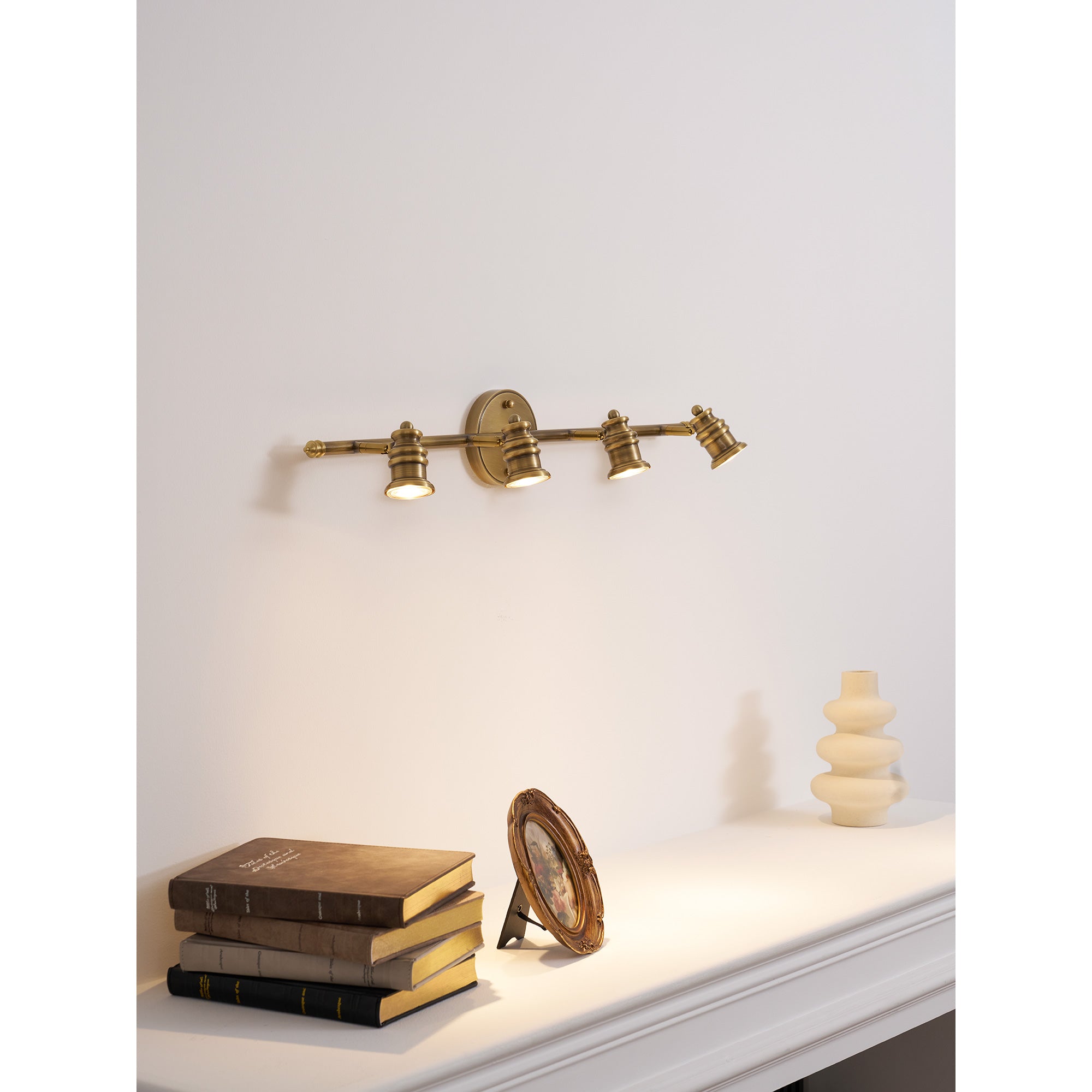 Fairley Brass Indoor Wall Light