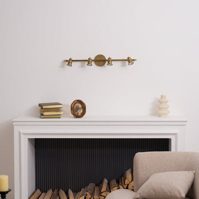 Fairley Brass Indoor Wall Light
