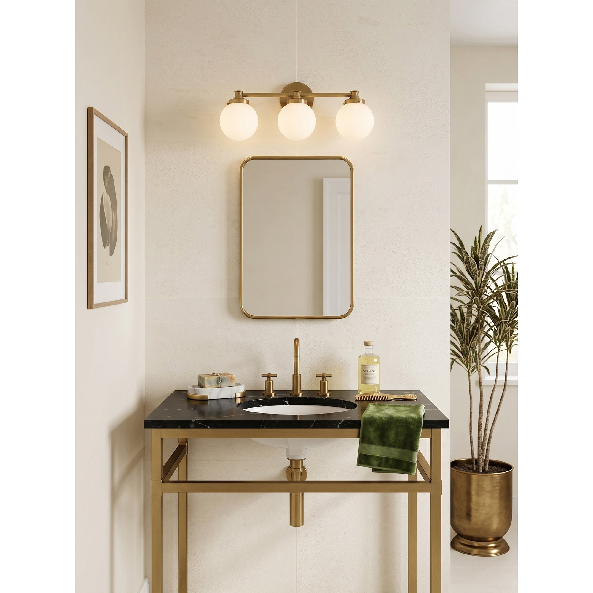 Fioraridge Glass Ball Indoor Wall Light