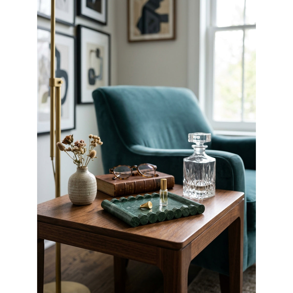 Casterhurst Wave Marble Tray