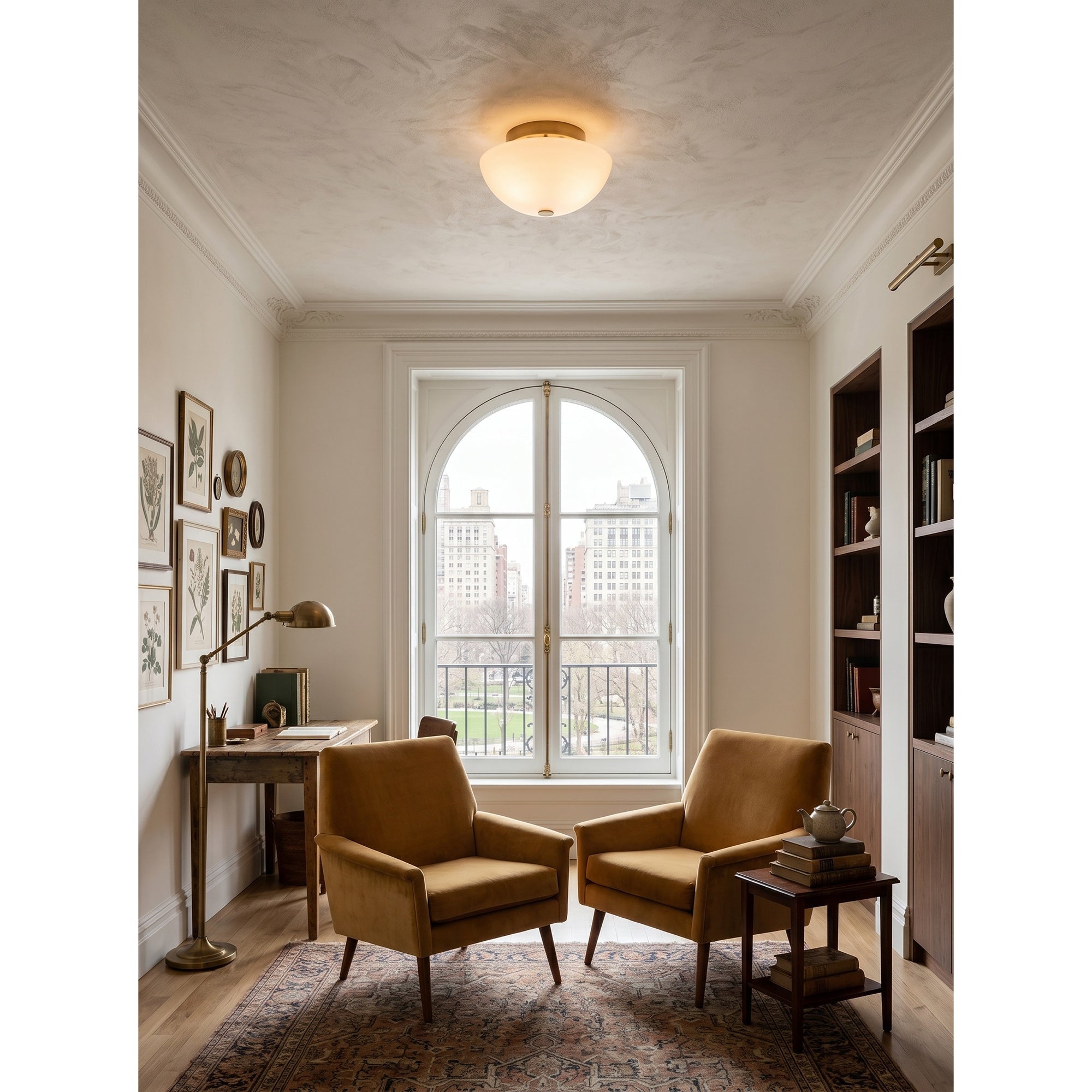 Rivirelle Dome Flush Mount