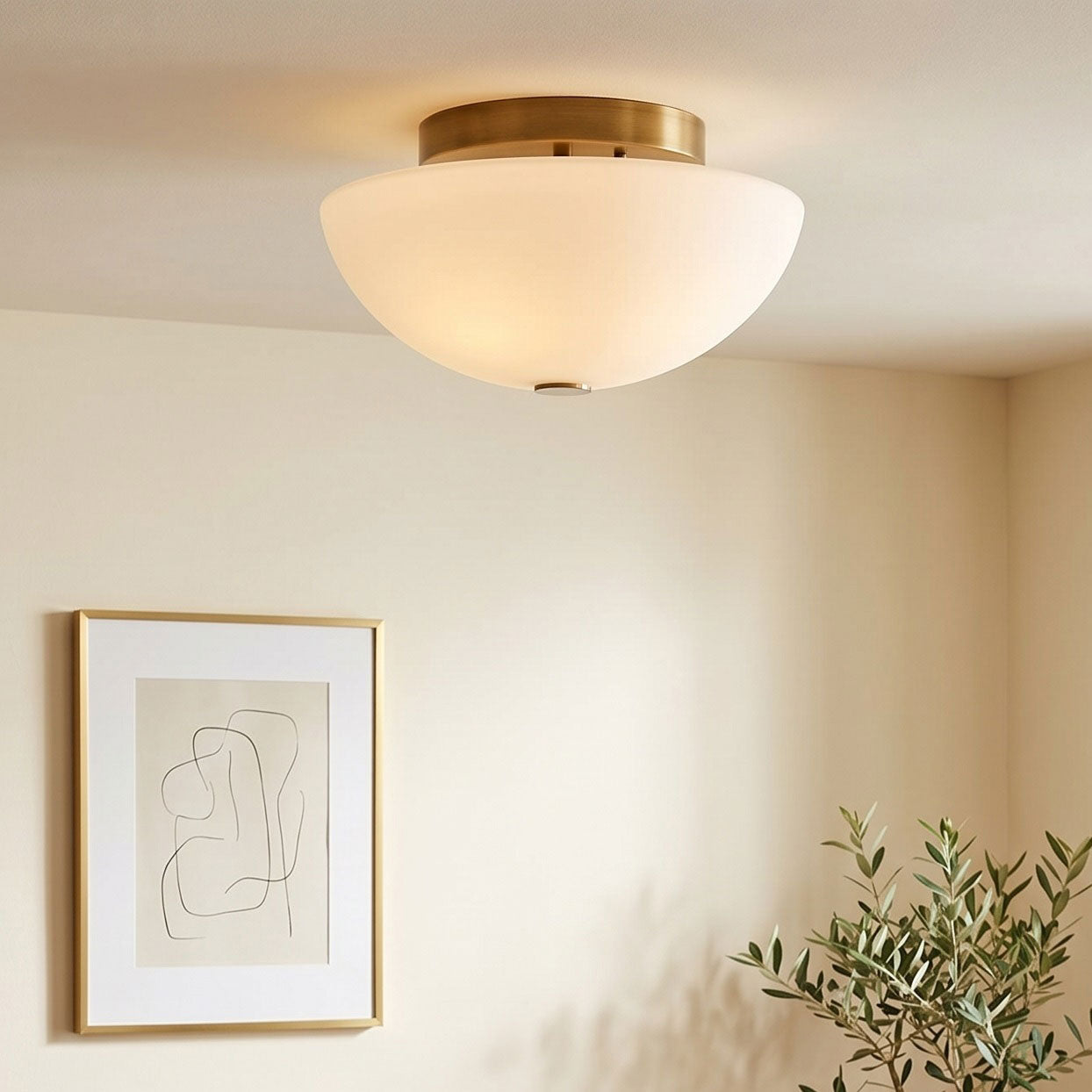 Rivirelle Dome Flush Mount