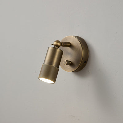 Ardencourt Brass Spotlight Indoor Wall Light