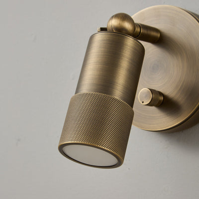 Ardencourt Brass Spotlight Indoor Wall Light