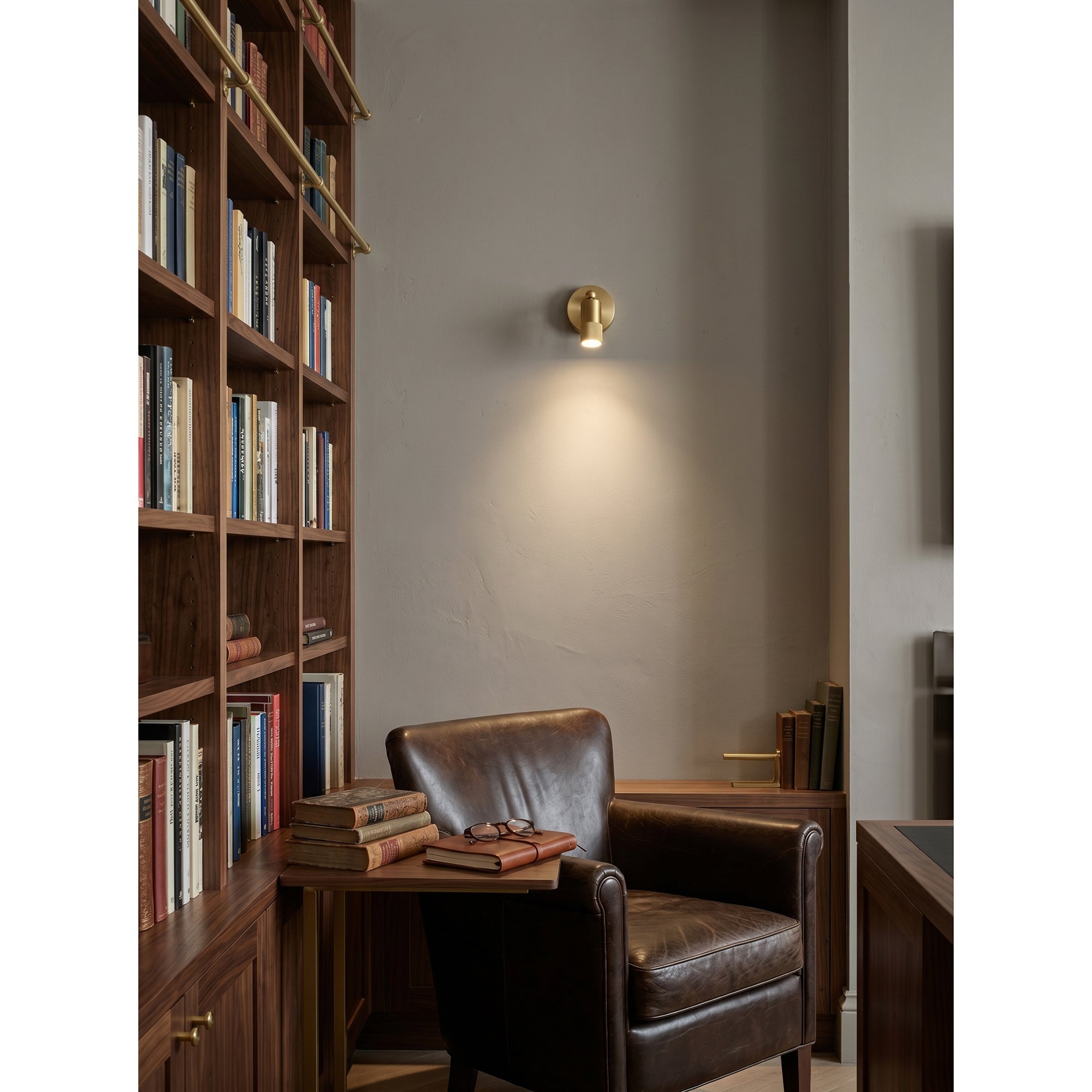 Ardencourt Brass Spotlight Indoor Wall Light