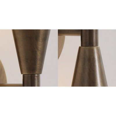 Karma Elvior Brass Double Wall Sconce