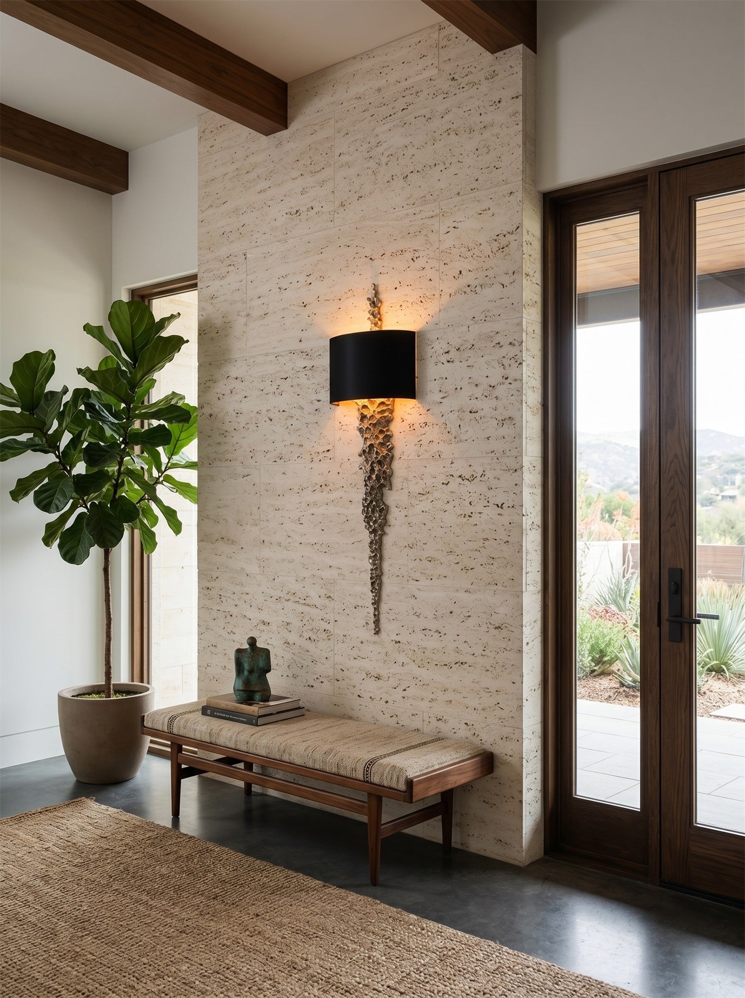 Nocthar Brass Wall Sconce