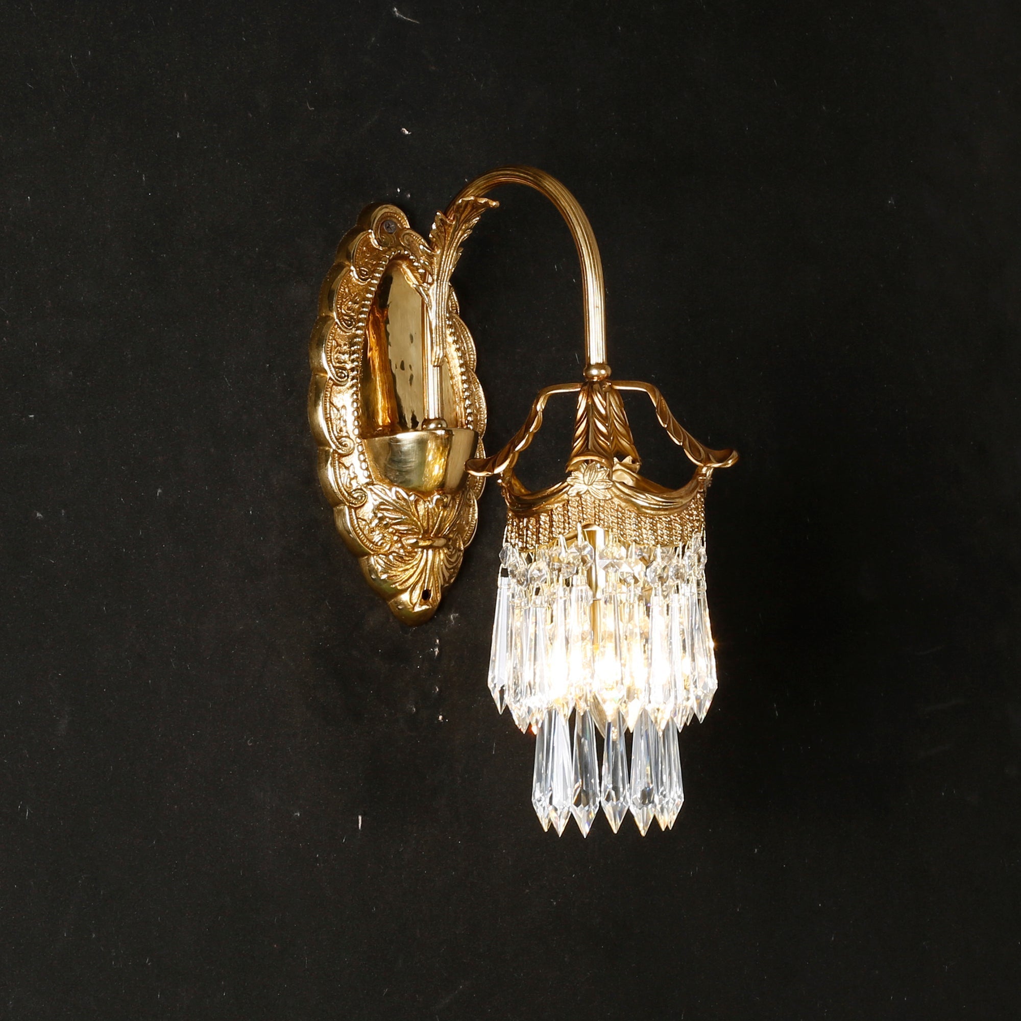 Mayfield Crystal Wall Sconces