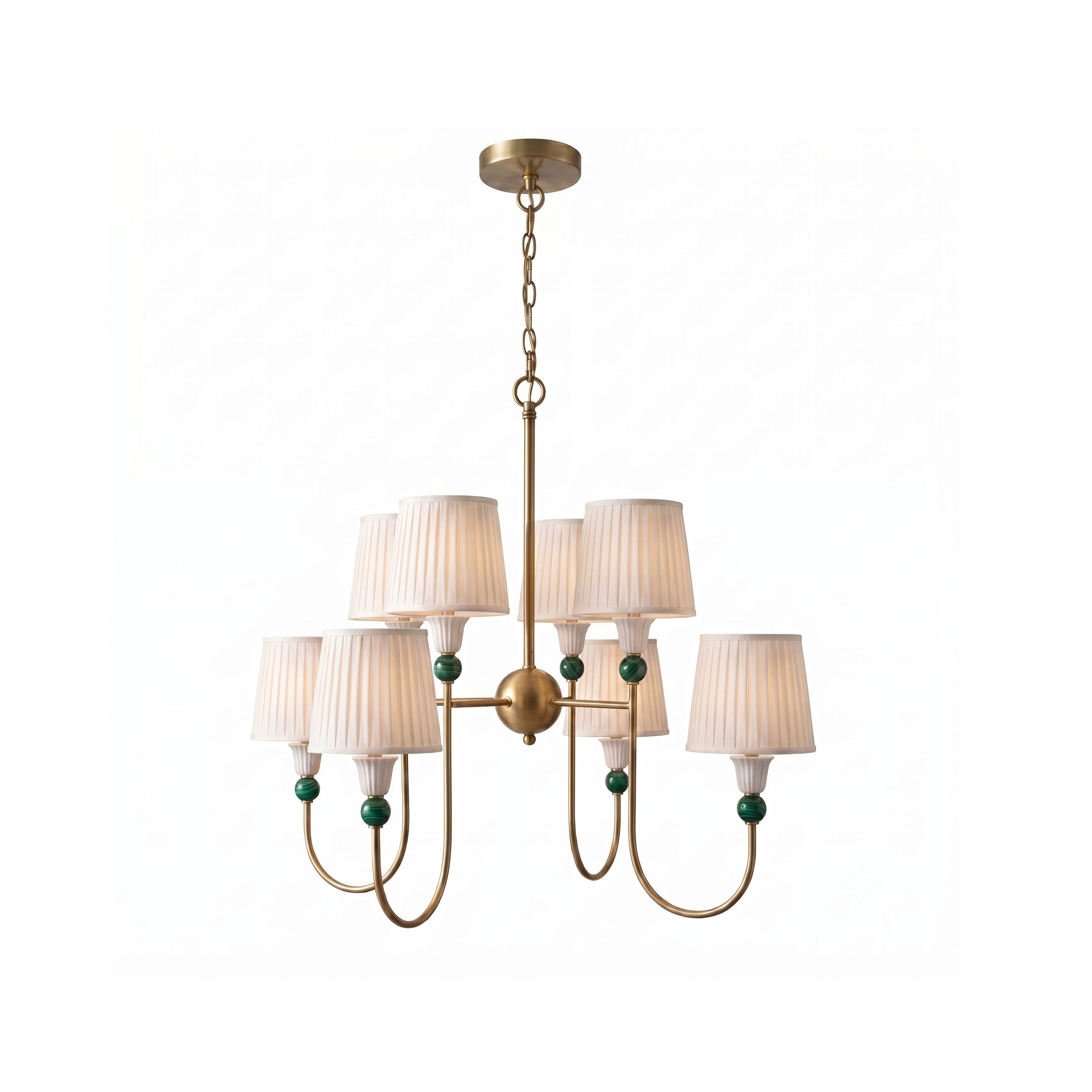 Weststone Brass Tiered Chandelier