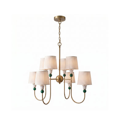 Weststone Brass Tiered Chandelier