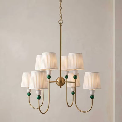 Weststone Brass Tiered Chandelier