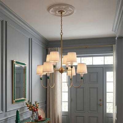 Weststone Brass Tiered Chandelier