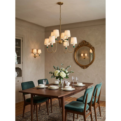 Weststone Brass Tiered Chandelier