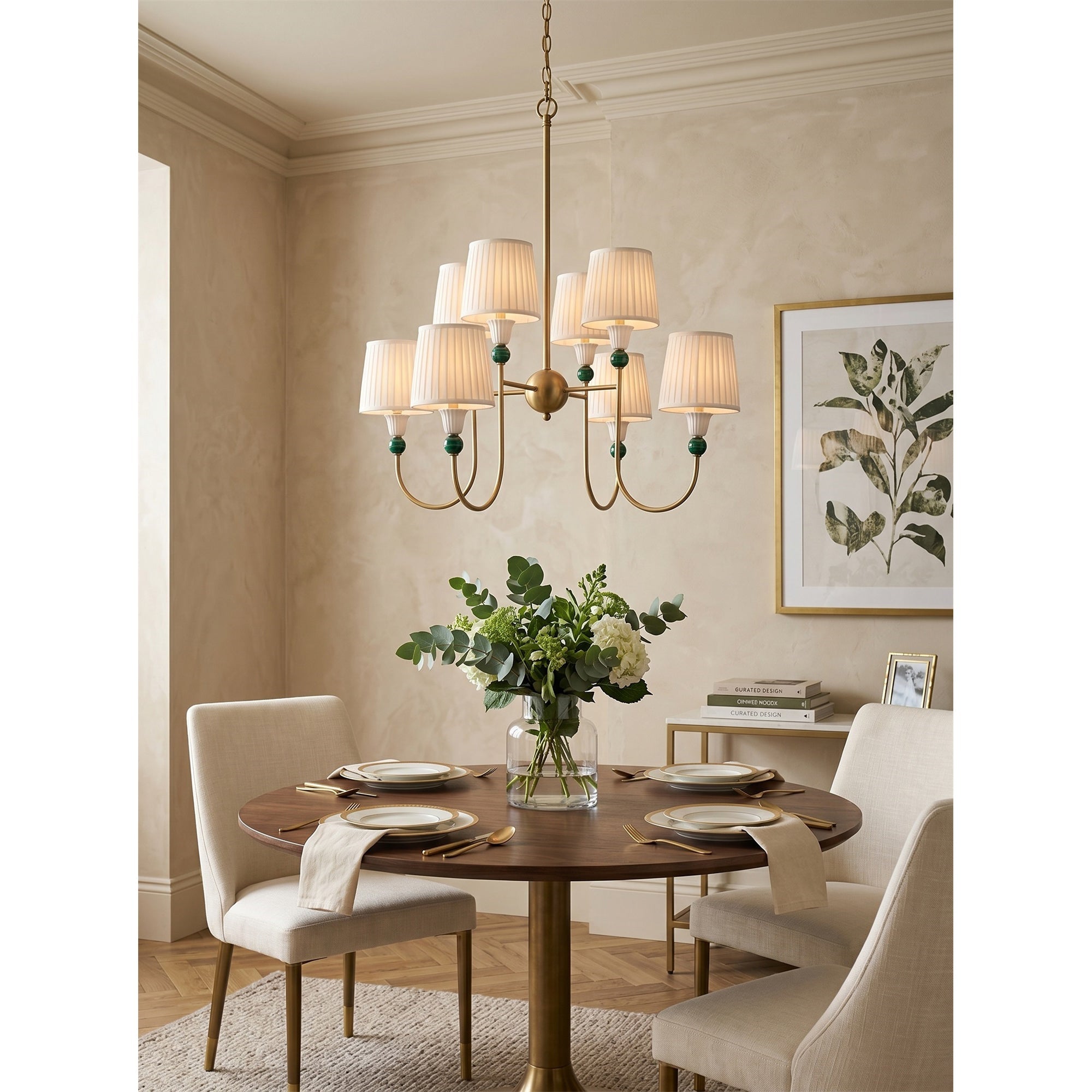 Weststone Brass Tiered Chandelier