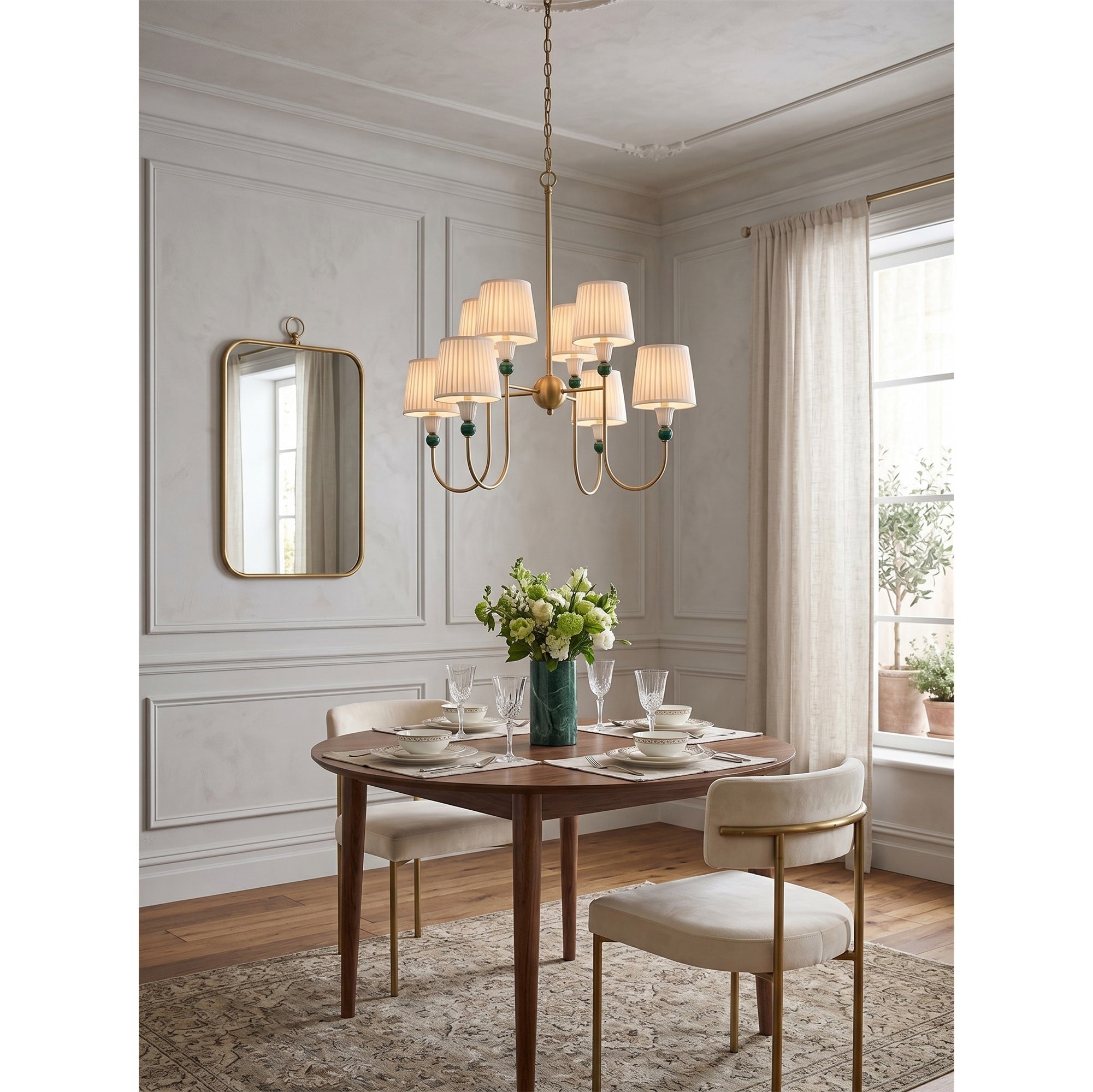Weststone Brass Tiered Chandelier
